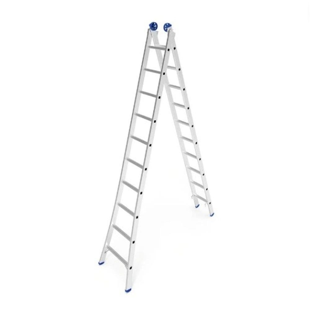 Escada Extensiva 2X8 Aluminio Mor