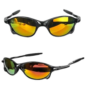 oculos sol proteção uv preto lupa praia verão spaceman lente espelhada qualidade premium