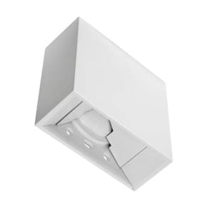 Arandela Toulose Sobrepor Branca Led 3000K 4W Lumanti
