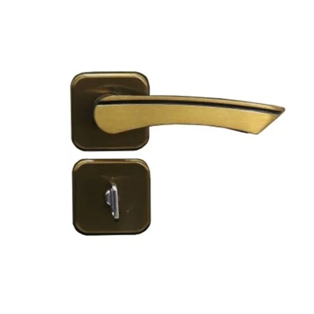 Fechadura Wc Roseta Genebra Bronze 40Mm Mgm