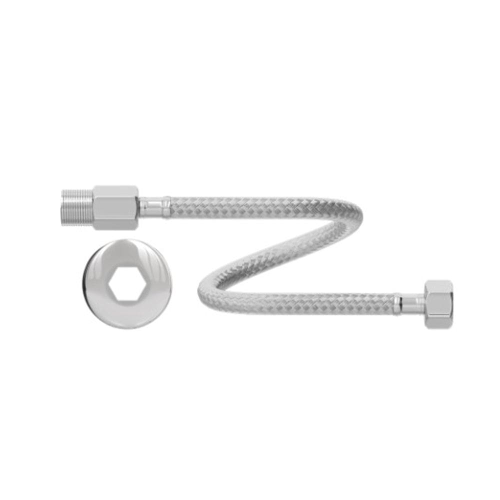 Engate Flexivel Aco Inoxidavel 60Cmx1/2`` Macho X Femea Censi