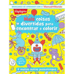 Mais Coisas Divertidas para Encontrar e Colorir