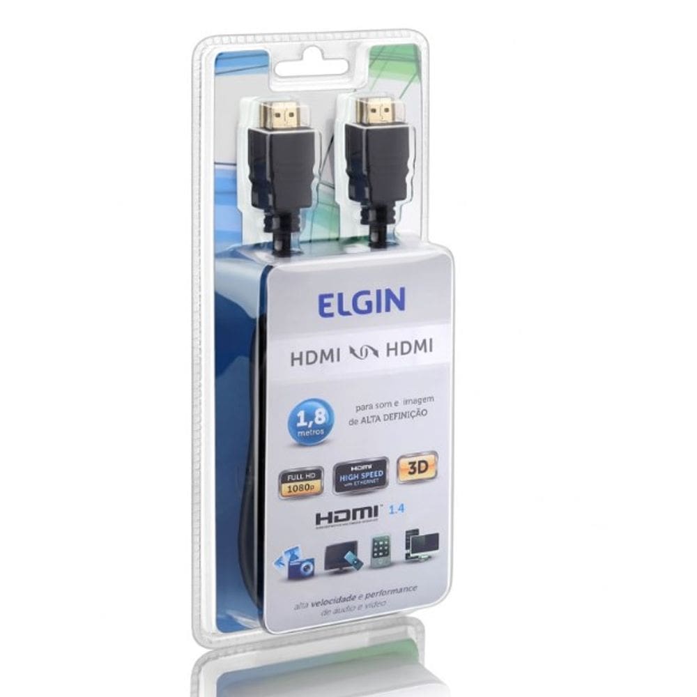 Cabo Hdmi 1.8 Metros Elgin