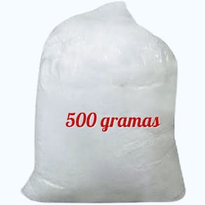 500 gr de Fibra Siliconada para Almofada Pelúcia Artesanato