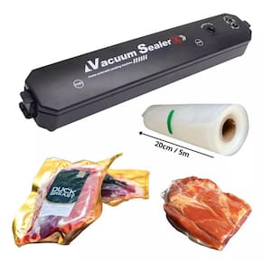 Embaladora Alimento A Vácuo + Rolo Selagem Vertical