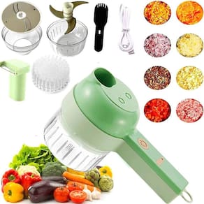 Cortador E Moedor Alimentos 4 Em 1 Funcionalidade E Design