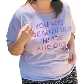 Camiseta Overside Verão Tam Especial Plus Size Feminina
