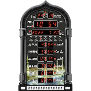Relógio de parede Relógio de mesa simples com display LED e calendário
