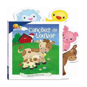 Livro infantil Orações preciosas: Canções de Louvor Capa Dura SBN