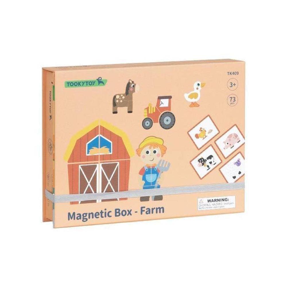 Caixa Magnética Fazenda Tooky Toy