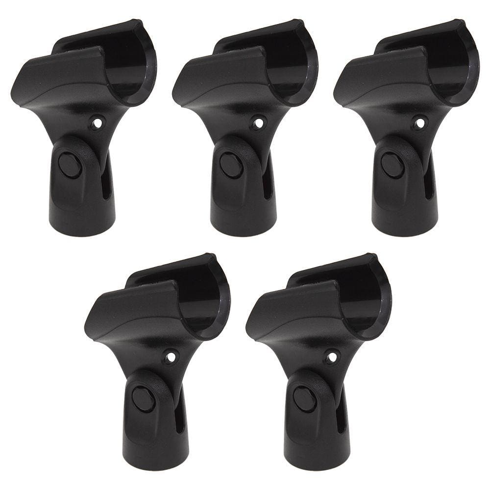 Kit 5 Suportes Para Microfone Sem Fio B18a Onyx