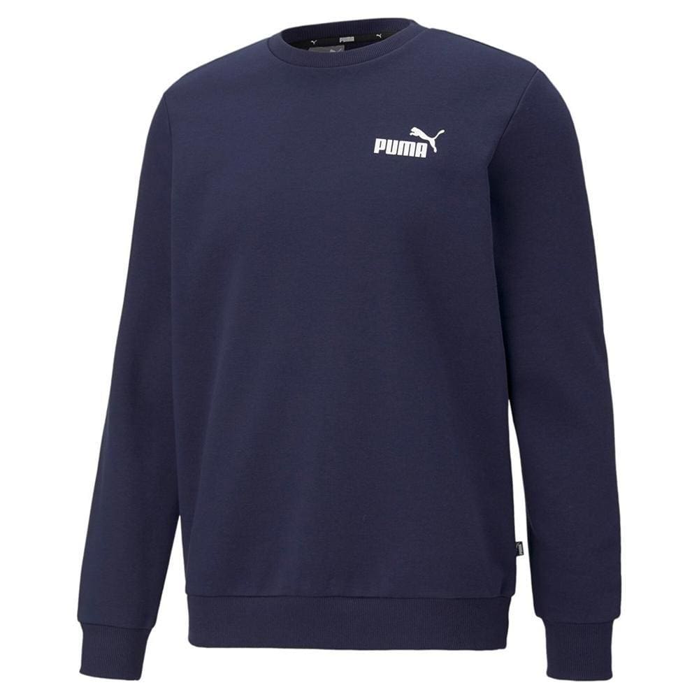 Moletom Puma Careca Ess Small Logo Masculino Peacoat