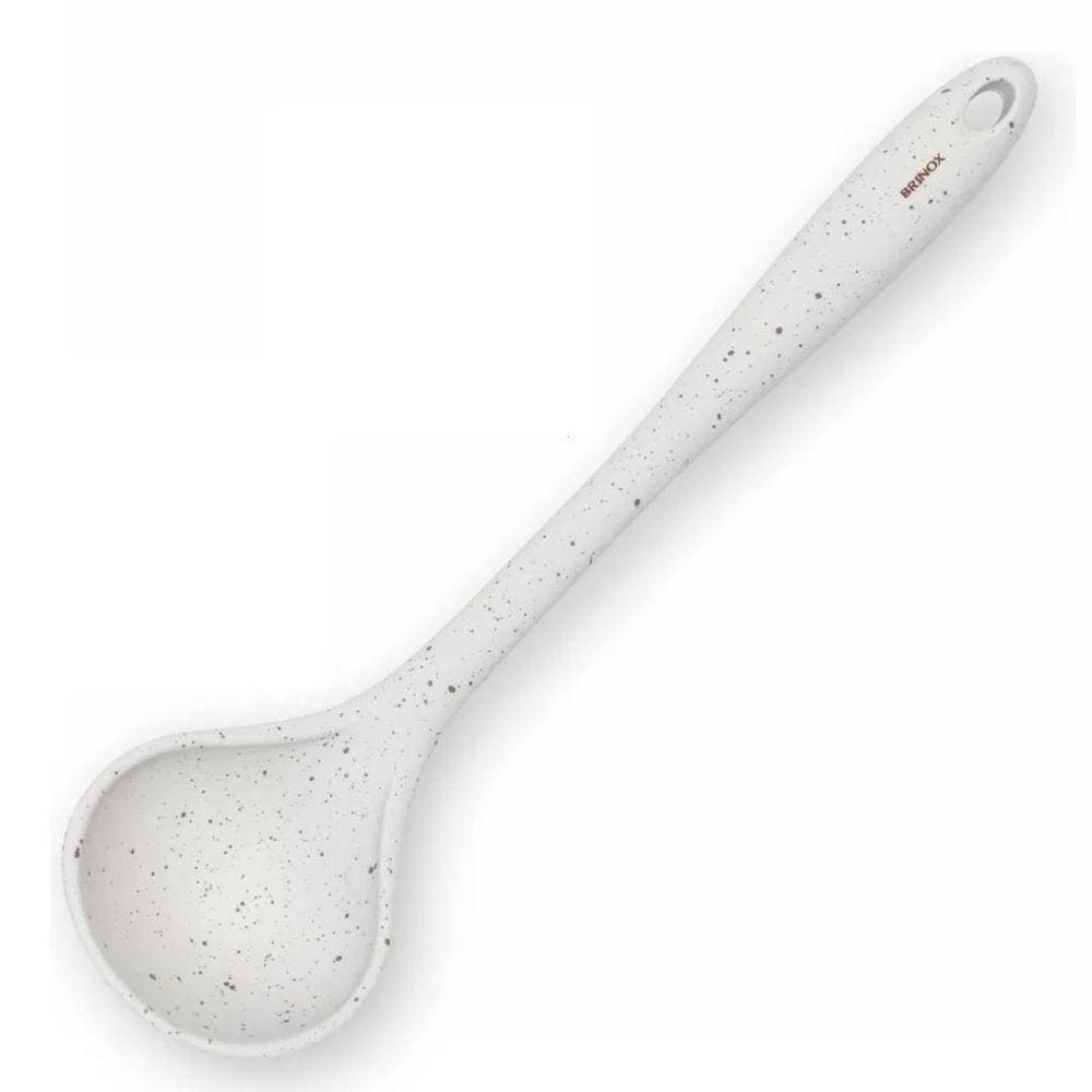 Concha De Silicone 28Cm Feijão Cozinha Flex Vanilla Brinox