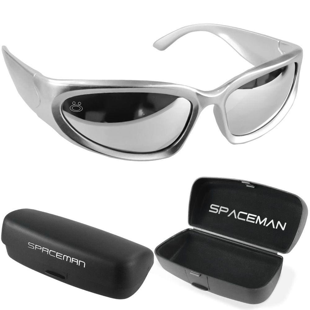 oculos sol masculino Hype Bale oval Trap Rap Y2k + case verão moda retrô spaceman luxo