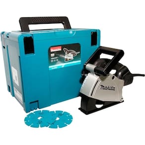 Cortadora De Parede 125mm Com 2 Discos Punho Espaçadores Maleta Sg1251j 220v Makita