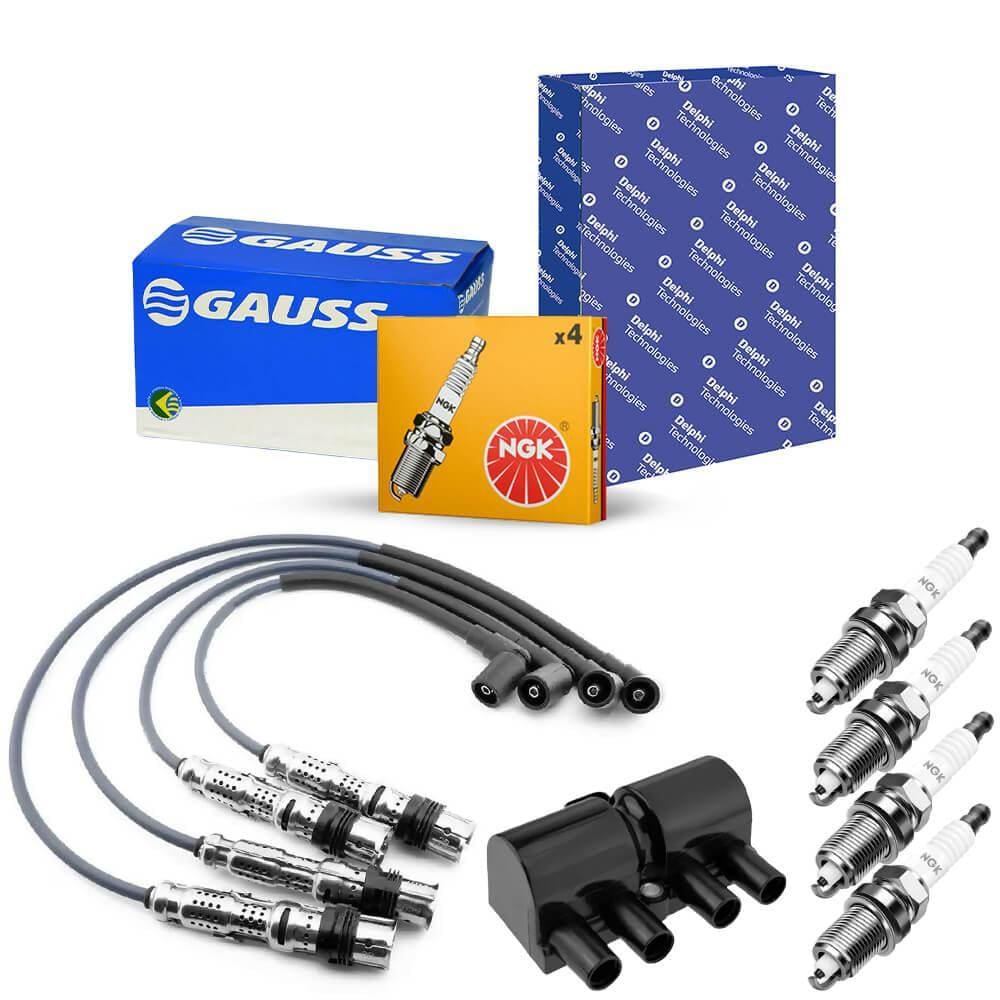 Kit Vela Cabo Bobina Cobalt 1.4 8V Econoflex 2011 a 2016