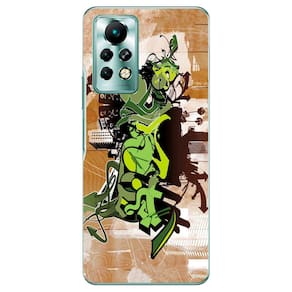 Capa Adesivo Skin072 Verso Para Infinix note 11 Pro (2021)