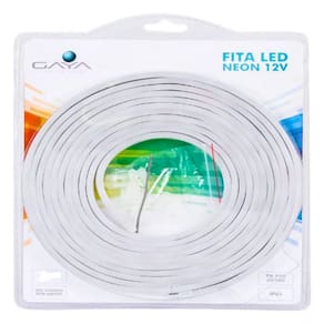 Gaya Fita Led Neon 12v Slim 7w 6000k Rolo 5 metros