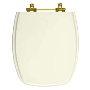 Assento Sanitário Stylus Pergamon Para Louça Celite Com Ferragem Dourada