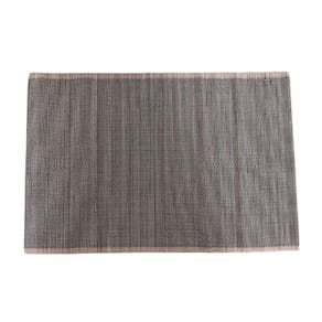 Jogo Americano De Cozinha 30 Cm X 40 Cm De Bambu Com 4 Peças