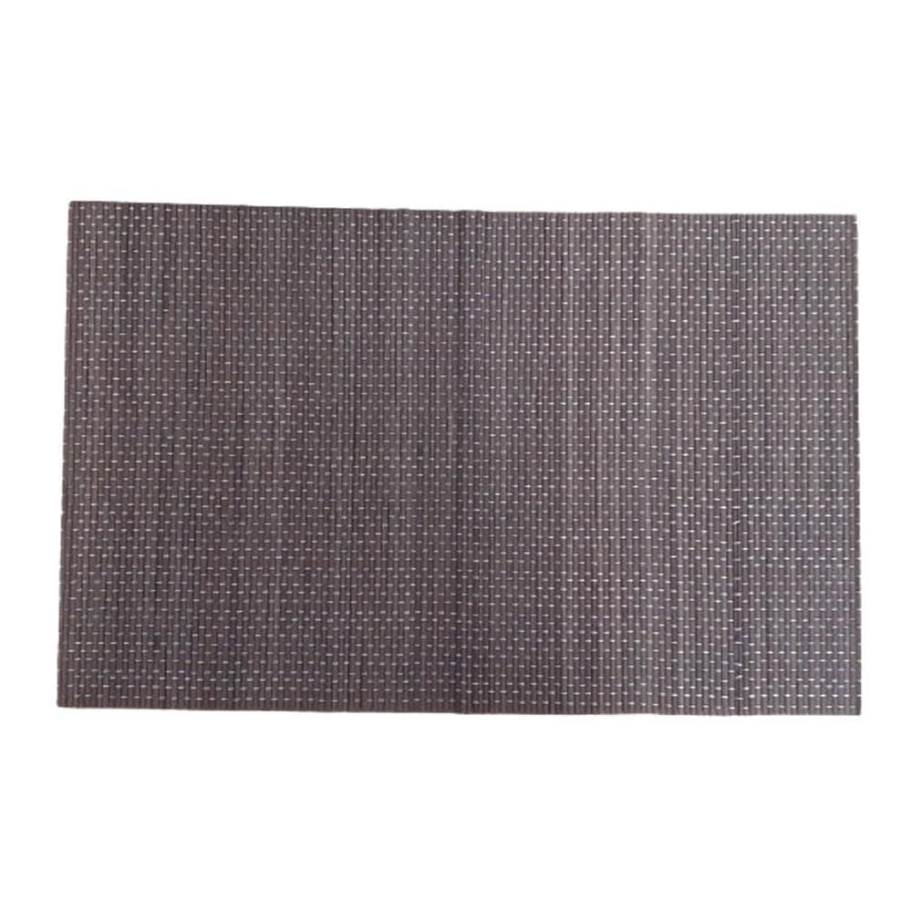 Jogo Americano De Cozinha 30 Cm X 40 Cm De Bambu Com 4 Peças