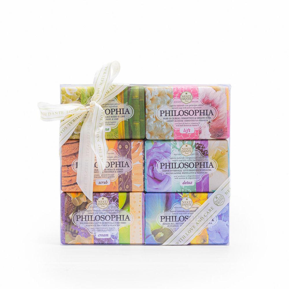 KIT NESTI DANTE - 6 SABONETES de 150g - PHILOSOPHIA