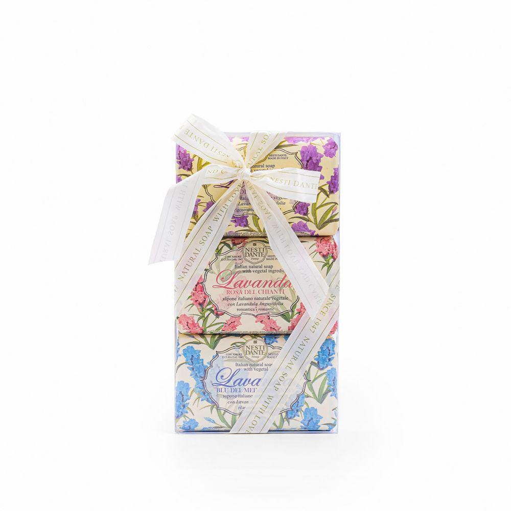 KIT NESTI DANTE - 3 SABONETES de 150g - LAVANDA