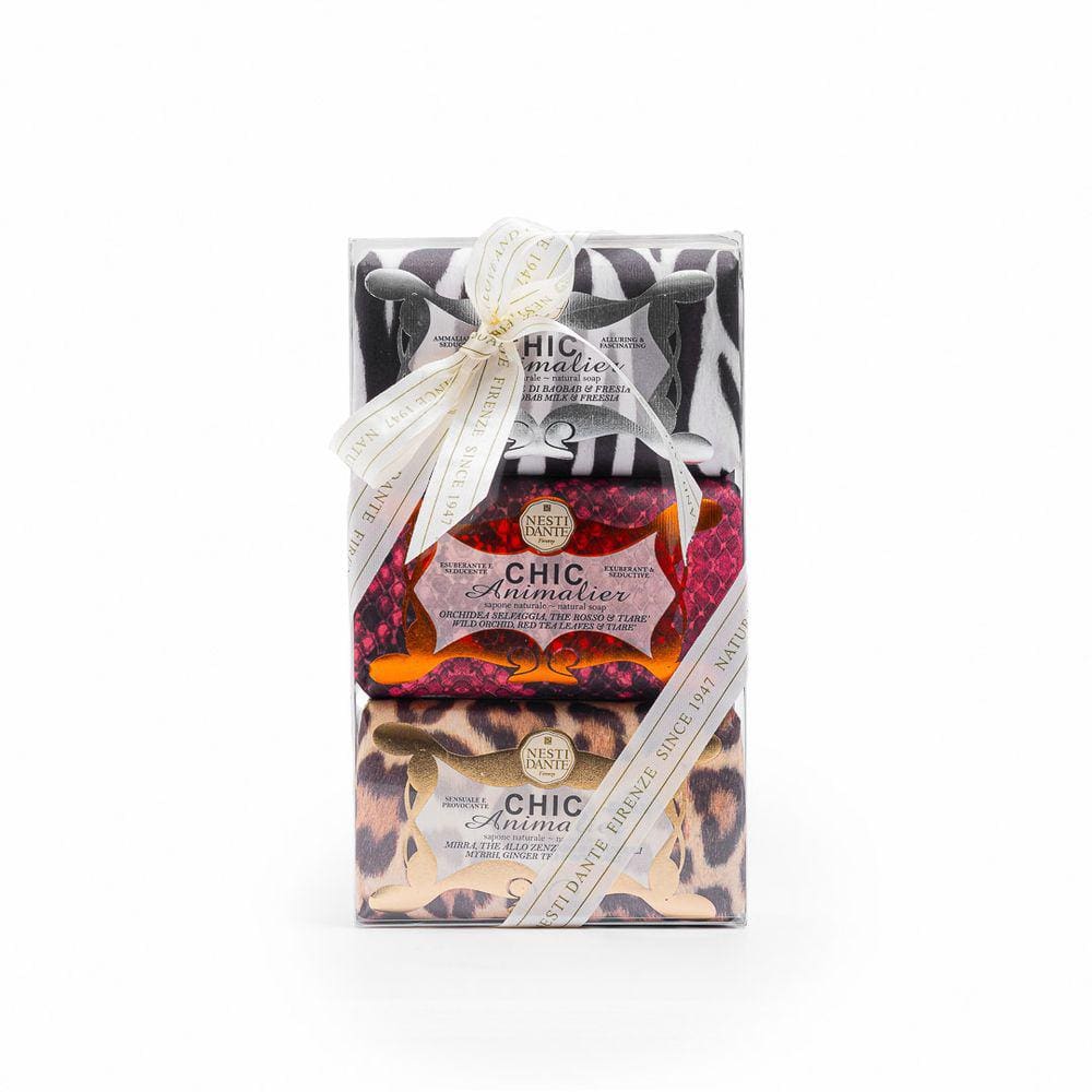 KIT NESTI DANTE - 3 SABONETES de 250g - CHIC ANIMALIER