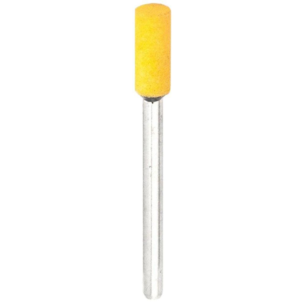 Ponta Montada 5Mm Abrasiva Desbaste Fino Para Micro Retifica