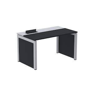 Escrivaninha para Escritório 150x79,2cm Pscpp150 Preto/Cinza