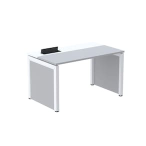 Escrivaninhas para Escritório 160x79,2cm Pscpp160 Cinza/Branco