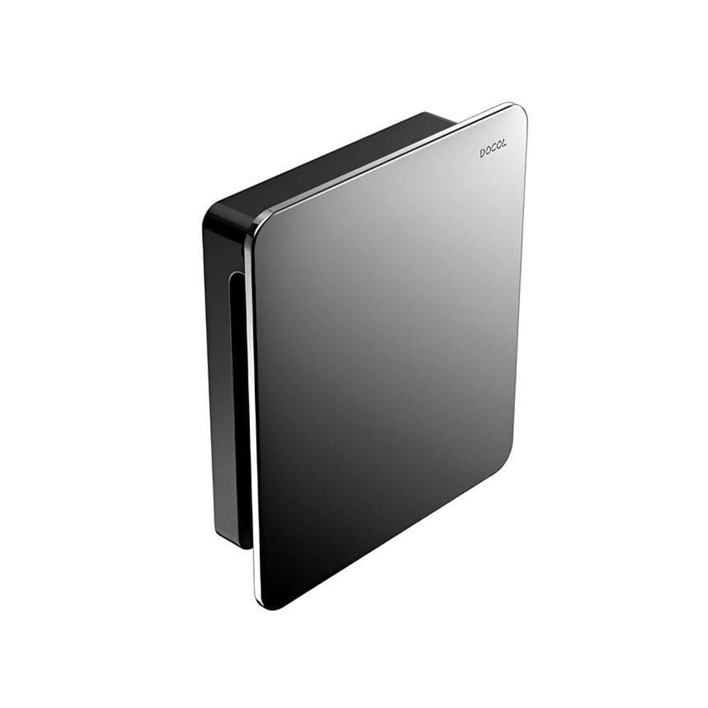 Acabamento Válvula de Descarga Docol Flat Grafite Polido