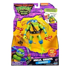 Boneco Deluxe Leonardo 14Cm Tartarugas Ninja 3671 Sunny