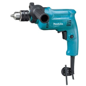 Furadeira De Impacto 1-2\`\` 500w Reversível Com Chave Mandril Punho Lateral M0801b 220v Makita