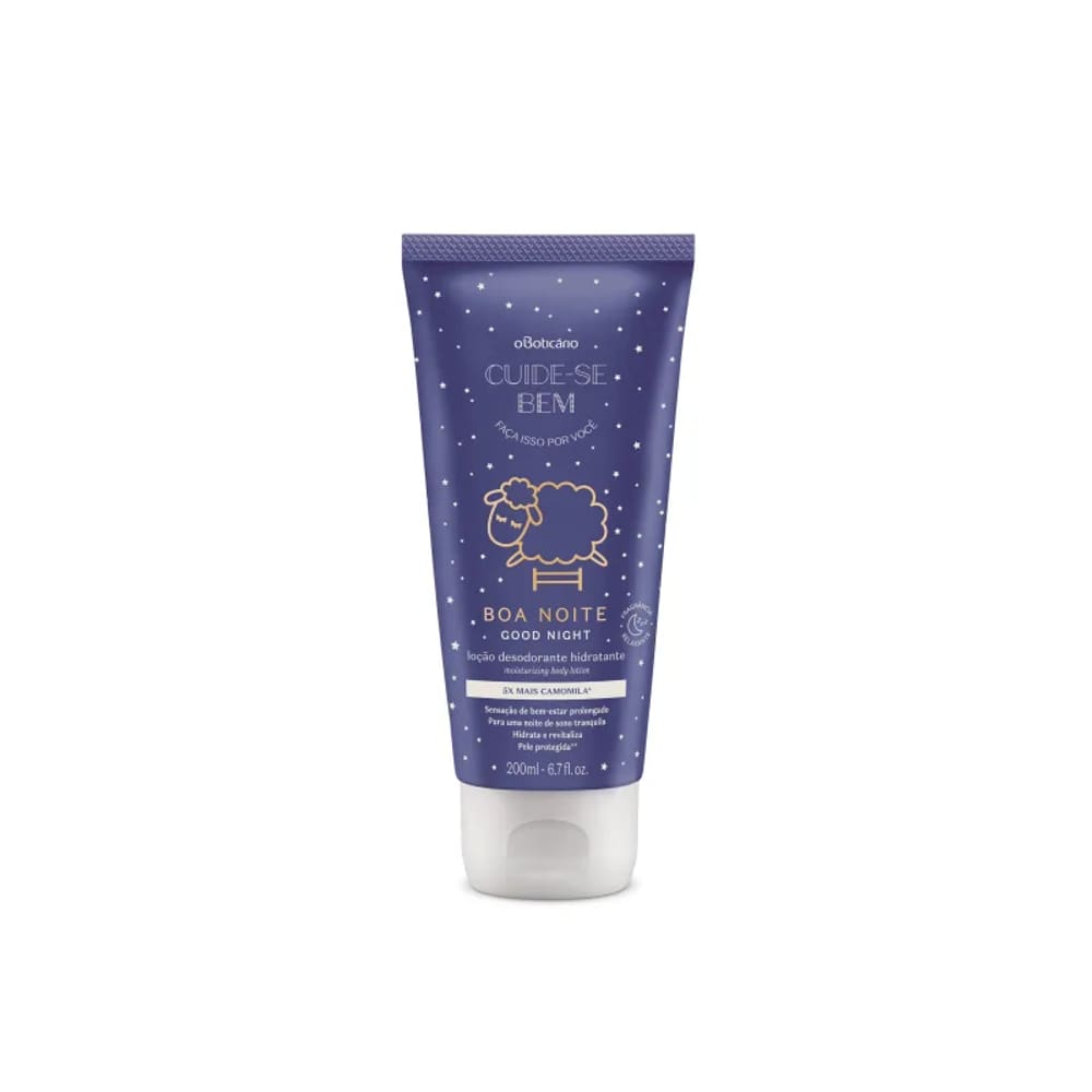 Loção Hidratante Corporal Cuide-se Bem Boa Noite - 200ml