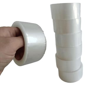 6 Fitas Adesivas 48mm X 100m Transparente 6 Rolos