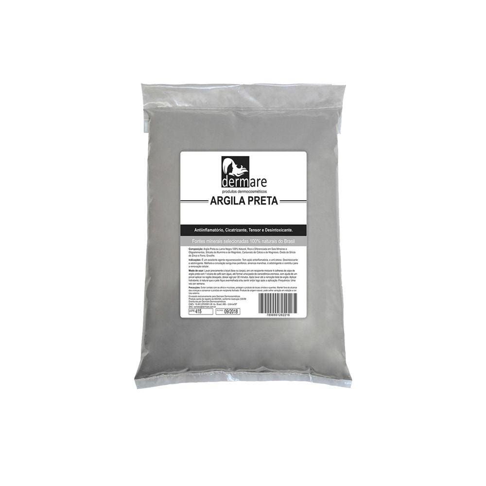 Argila Preta 250g - Dermare
