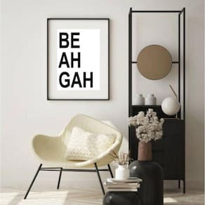 Quadro Belo Horizonte Beagah - 60X48Cm