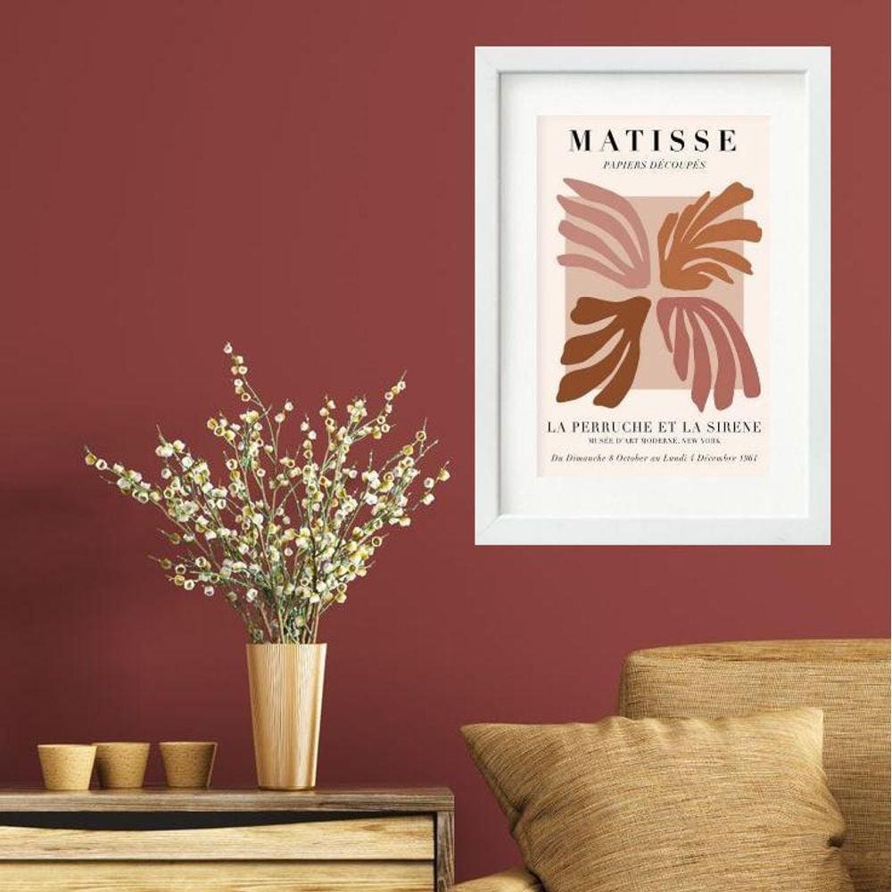 Quadro Matisse Terracota - 60X48Cm