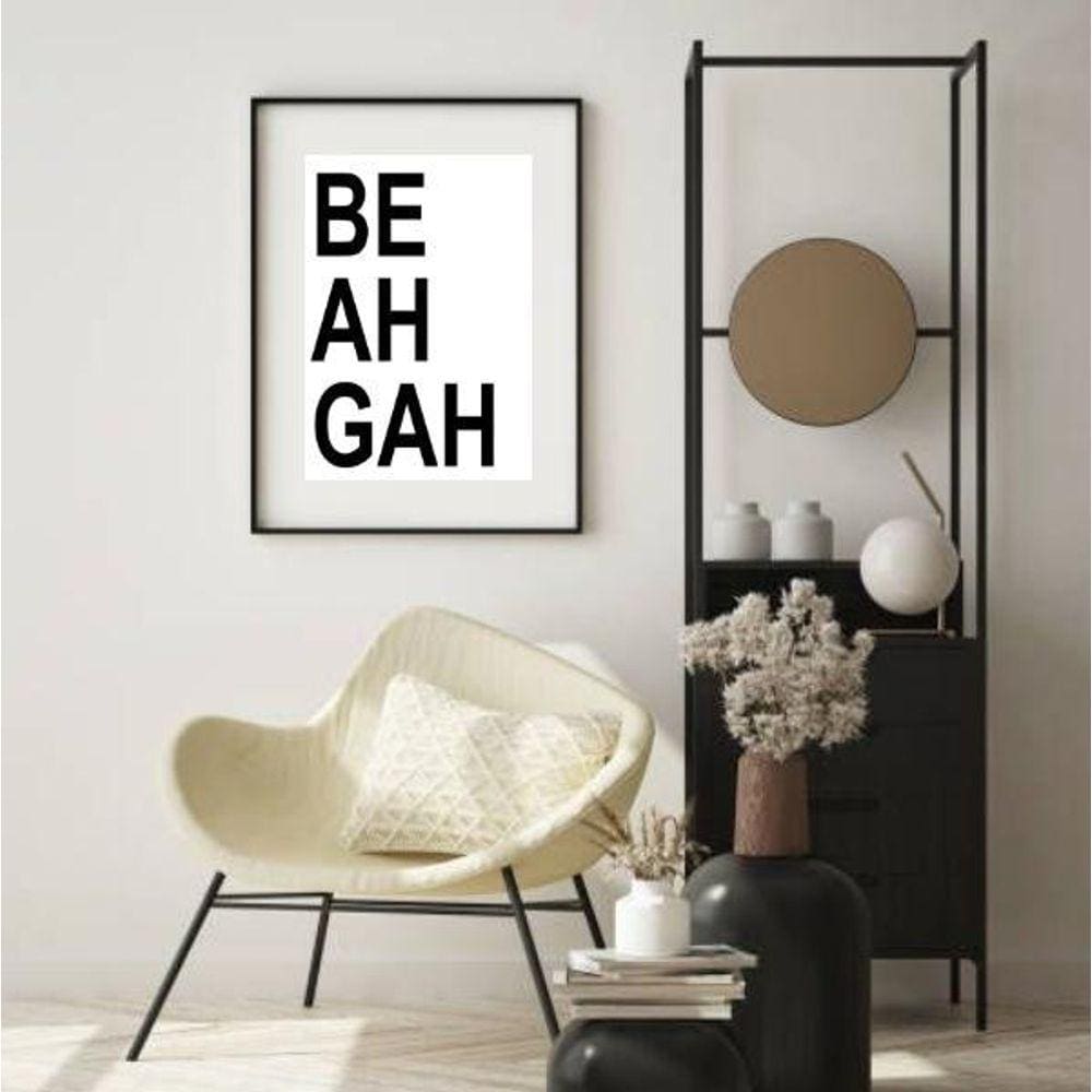 Quadro Belo Horizonte Beagah - 60X48Cm