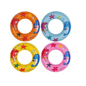 Kit 4 Boias Circulares Flutuação Segura em PVC Durável
