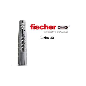 Bucha Nylon Fischer Ux 6mm C/ 500 - Universal