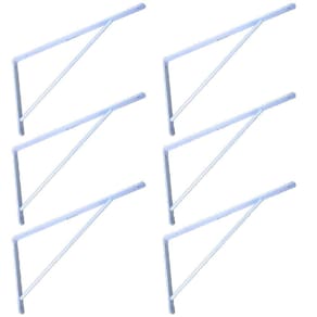 Cantoneira Reforçada Epóxi Soldada 30cm com 6 Unidades EVALD