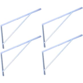 Cantoneira Reforçada Epóxi Soldada 25cm com 4 Unidades EVALD