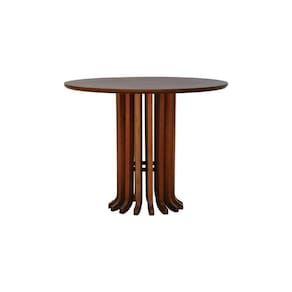 Mesa De Jantar Denver Tampo Redondo ø100 Amêndoa