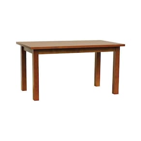 Mesa De Jantar Paraty Madeira Maciça 110x80x74cm Amêndoa-madeira