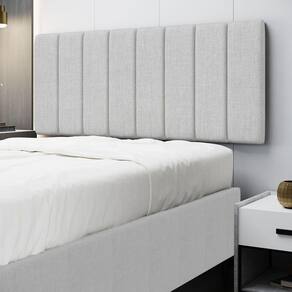 Painel Nashira 140 / N-040 Linho Cinza Claro