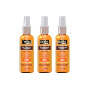 Queratina Liquida Ouribel 120Ml - Kit Com 3Un