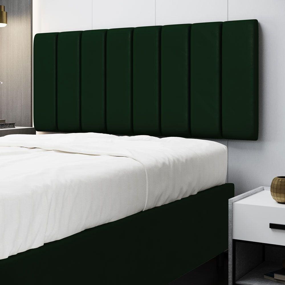 Painel Nashira 140 / N-026 Veludo Verde