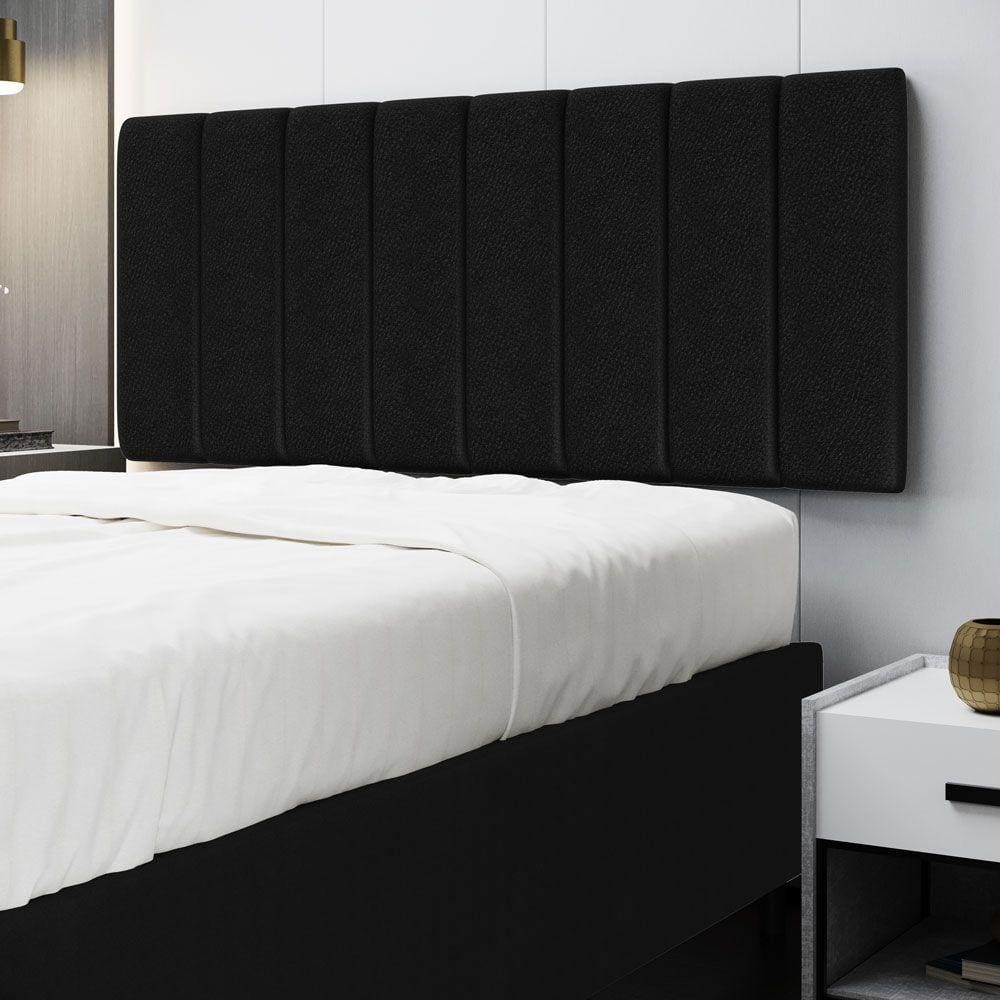 Painel Nashira 160 / A-012 Couro Preto